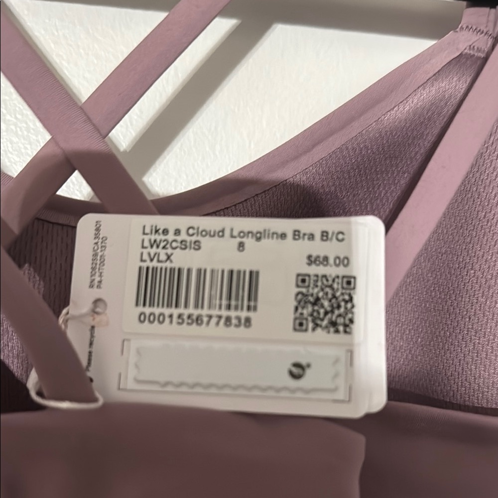 Lululemon Athletica Purple Sports Bra